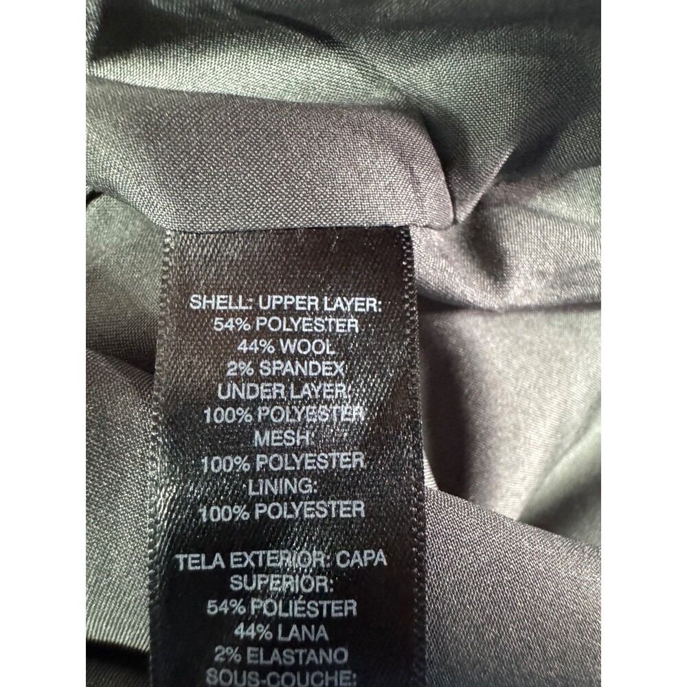 White House Black Market Wool Blend Tiered Pencil Skirt Women's Size 6 Gray - Picture 5 of 6